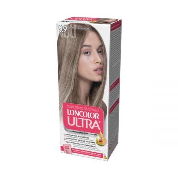 Vopsea Permanenta pentru Par Loncolor Ultra, nuanta 9.9 blond cenusiu inchis