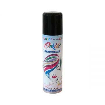 Spray nuantator negru pentru par Orkide Ultra Mech Spray 150 ml