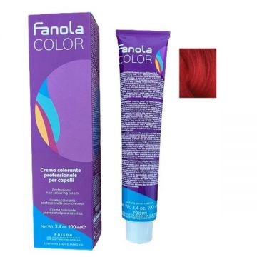 Vopsea Crema Permanenta Fanola R.66 Red Booster, 100ml