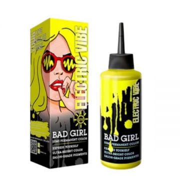 Vopsea directa semi-permanenta - Bad Girl - ELECTRIC VIBE -Galben cameleon / UV, 150ml