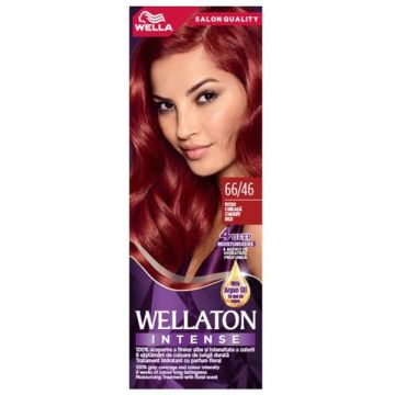 Vopsea Permanenta - Wella Wellaton Intense Color Cream, nuanta 66/46 Rosu Cireasa