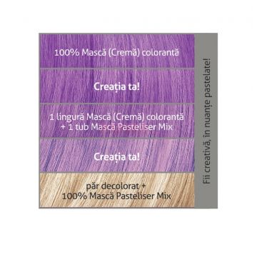 LONCOLOR GO CRAZY MASCA CREMA COLORANTA SEMIPERMANENTA PENTRU PAR P22 GoPURPLE!