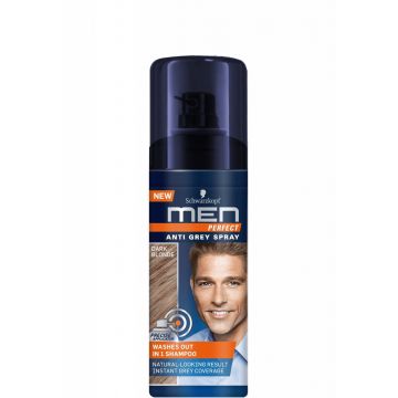 SCHWARKOPF MEN ULTIMATE GREY COVER SPRAY PENTRU PAR DARK BLONDE