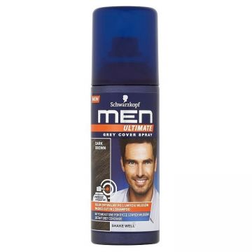 SCHWARKOPF MEN ULTIMATE GREY COVER SPRAY PENTRU PAR DARK BROWN