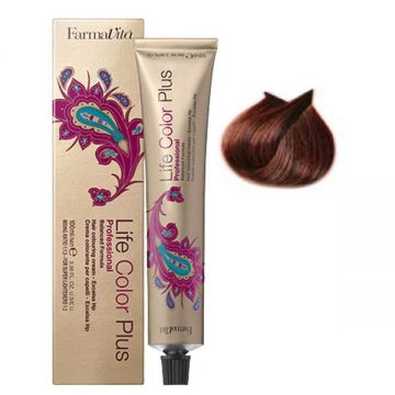 Vopsea Permanenta - FarmaVita Life Color Plus Professional, nuanta 6.46 Dark Copper Red Blonde, 100 ml