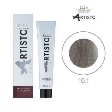 Vopsea permanenta pentru par Elea Professional Artisto Color, 10/1 Blond deschis gri, 100 ml