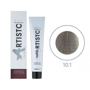 Vopsea permanenta pentru par Elea Professional Artisto Color, 10/1 Blond deschis gri, 100 ml