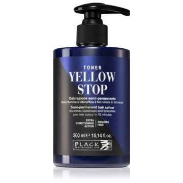 Black Professional Line Yellow Stop toner pentru neutralizarea tonurilor de galben