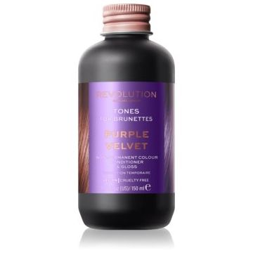 Revolution Haircare Tones For Brunettes balsam pentru tonifiere pentru nuante de par castaniu