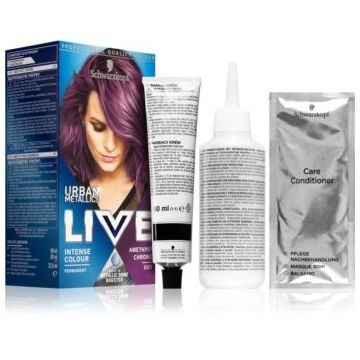 Schwarzkopf LIVE Urban Metallics Culoare permanenta pentru par