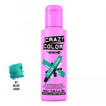 Crazy Color Vopsea semipermanenta 67 Blue Jade 100ml