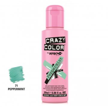 Crazy Color Vopsea semipermanenta 71 Pepper Mint 100ml