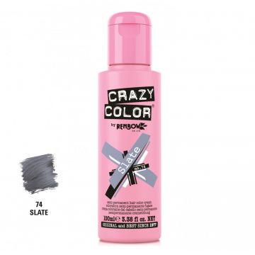 Crazy Color Vopsea semipermanenta 74 Slate 100ml