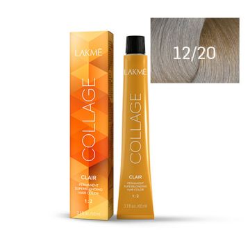 Lakme Collage Vopsea de par permanenta 12/20 blond deschis perlat 60ml