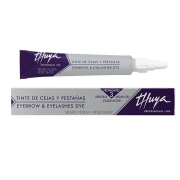 Thuya Professional Violet Black - Vopsea pentru gene si sprancene negru violet 14ml