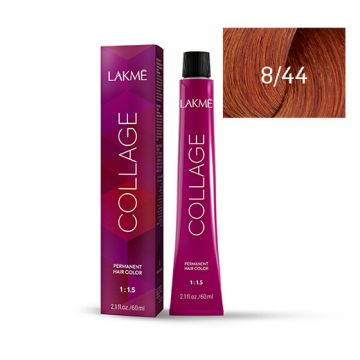 Lakme Collage Vopsea de par permanenta 8/44 blond cupru 60ml