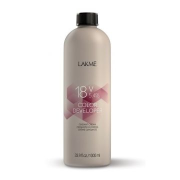 Lakme Color Developer - Oxidant crema 5.4% 18vol 1000ml