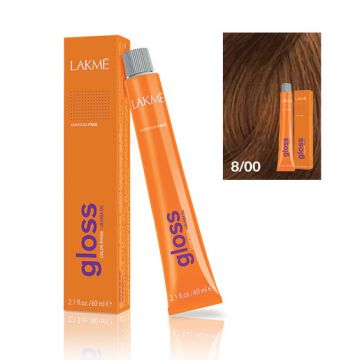 Lakme Gloss Vopsea de par demipermanenta fara amoniac blond deschis 8/00 60ml