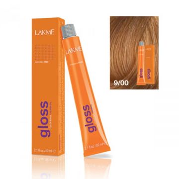 Lakme Gloss Vopsea de par demipermanenta fara amoniac blond foarte deschis 9/00 60ml