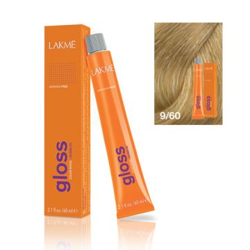 Lakme Gloss Vopsea de par demipermanenta fara amoniac blond foarte deschis castaniu 9/60 60ml