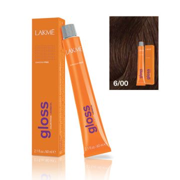 Lakme Gloss Vopsea de par demipermanenta fara amoniac blond inchis 6/00 60ml