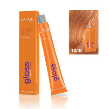 Lakme Gloss Vopsea de par demipermanenta fara amoniac blond platinat cupru 10/40 60ml