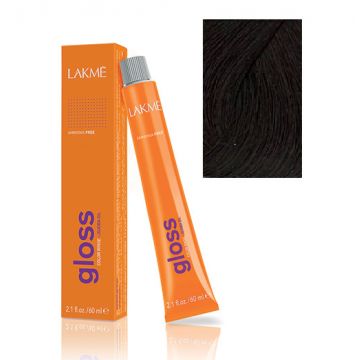 Lakme Gloss Vopsea de par demipermanenta fara amoniac saten inchis violet 3/22 60ml