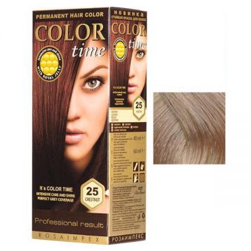 Vopsea Permanenta pentru Par Rosa Impex Color Time, nuanta 92 Pearl Blonde