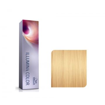 Wella Professionals Vopsea de par permanenta Illumina Color 10/05 blond deschis natural mahon 60ml