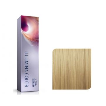 Wella Professionals Vopsea de par permanenta Illumina Color 10/36 blond deschis auriu violet 60ml