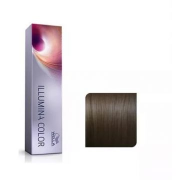 Wella Professionals Vopsea de par permanenta Illumina Color 4/ castaniu mediu 60ml