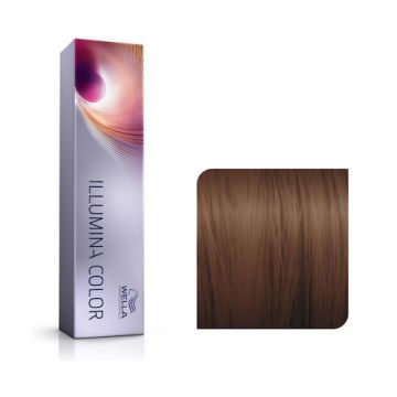 Wella Professionals Vopsea de par permanenta Illumina Color 5/7 castaniu deschis maro 60ml