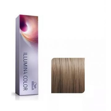 Wella Professionals Vopsea de par permanenta Illumina Color 8/1 blond deschis cenusiu 60ml