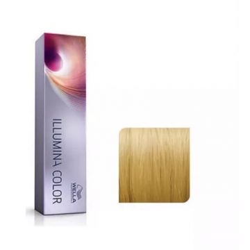 Wella Professionals Vopsea de par permanenta Illumina Color 8/38 blond deschis auriu albastru 60ml