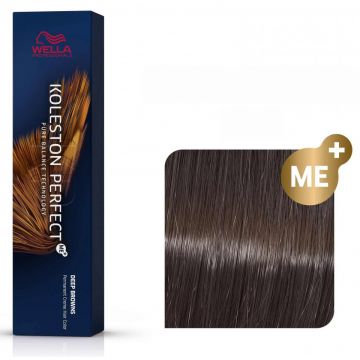 Wella Professionals Vopsea de par permanenta Koleston Perfect 5/71 castaniu deschis maro cenusiu 60ml