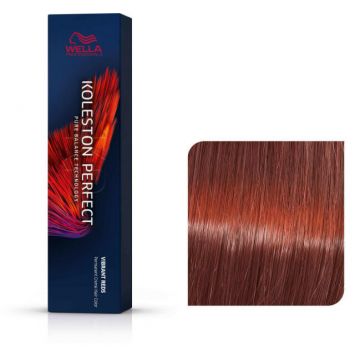 Wella Professionals Vopsea de par permanenta Koleston Perfect 77/46 blond mediu roscat violet intens 60ml