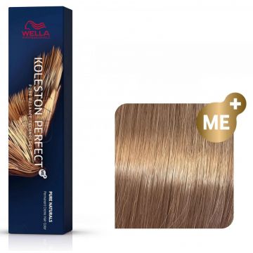 Wella Professionals Vopsea de par permanenta Koleston Perfect 9/03 blond natural auriu 60ml