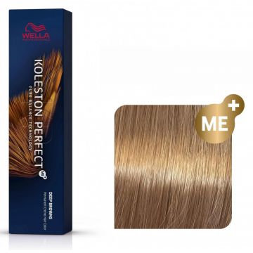 Wella Professionals Vopsea de par permanenta Koleston Perfect 9/73 blond castabiu auriu 60ml