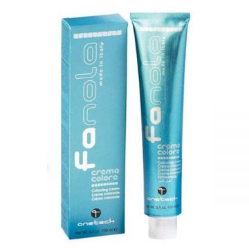 Vopsea Crema Permanenta Fanola 8.43 Blond Cupru Auriu Deschis, 100 ml