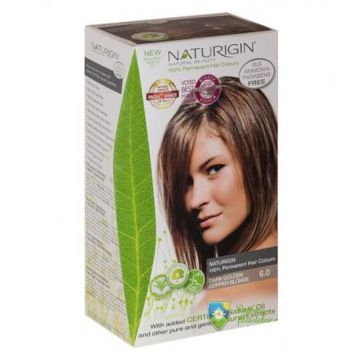 Vopsea de par Blond inchis aramiu 6.0