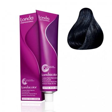 Vopsea de par pemanenta Londa Professional Londacolor 2/0, 60 ml