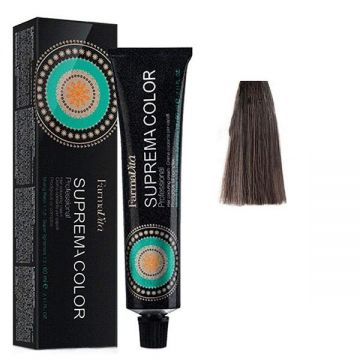 Vopsea Permanenta - FarmaVita Suprema Color Professional, nuanta 6.07 Dark Mat Blonde, 60 ml