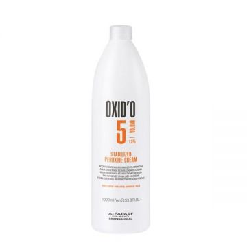 Oxidant Crema 1.5% - Alfaparf Milano Oxid'O 5 Volumi 1.5% Stabilized Peroxide Cream,1000 ml