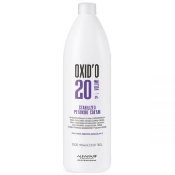 Oxidant Crema 6% - Alfaparf Milano Oxid'O 20 Volumi 6% Stabilized Peroxide Cream,1000 ml