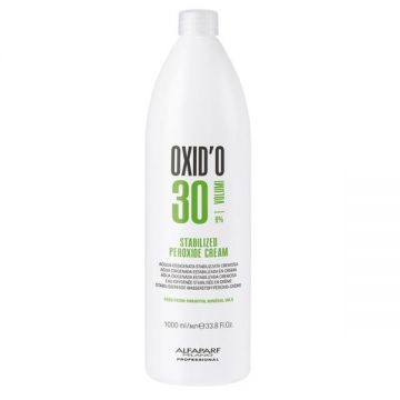 Oxidant Crema 9% - Alfaparf Milano Oxid'O 30 Volumi 9% Stabilized Peroxide Cream, 1000 ml