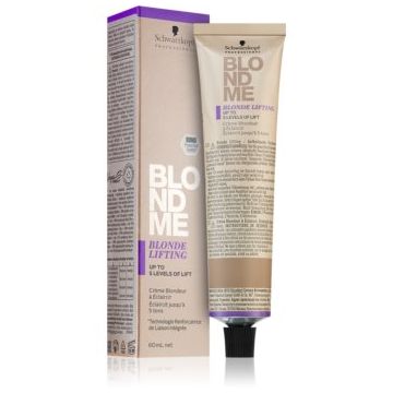 Schwarzkopf Professional Blondme Lifting crema decoloranta pentru par blond