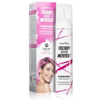 Venita Trendy Color Mousse vopsea de par sub forma de spuma fără amoniac