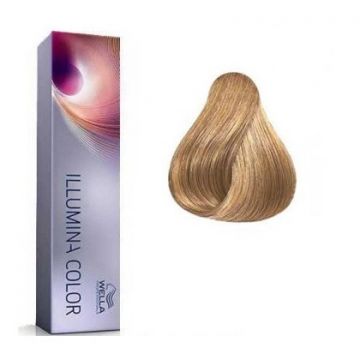 Vopsea de par permanenta Wella Professionals Illumina Color 8/