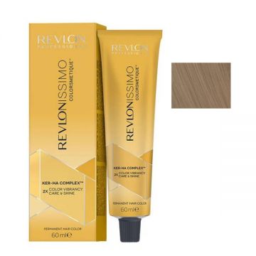 Vopsea Permanenta - Revlon Professional Revlonissimo Colorsmetique Ker-Ha Complex Permanent Hair Color, nuanta 7.31 Medium Golden Ash Blonde, 60 ml